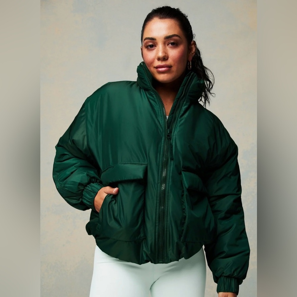 NWT Fabletics All Weather Puffer Coat